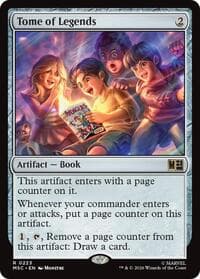 Tome of Legends - Commander: Marvel Super Heroes - Magic: The Gathering card