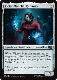 Victor Mancha, Runaway - Commander: Marvel Super Heroes - Magic: The Gathering card