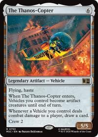 The Thanos-Copter - Commander: Marvel Super Heroes - Magic: The Gathering card