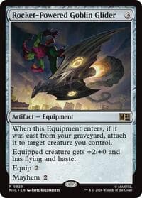 Rocket-Powered Goblin Glider - Commander: Marvel Super Heroes - Magic: The Gathering card