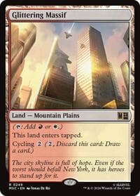 Glittering Massif - Commander: Marvel Super Heroes - Magic: The Gathering card