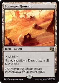 Scavenger Grounds - Commander: Marvel Super Heroes - Magic: The Gathering card