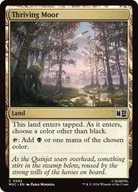 Thriving Moor - Commander: Marvel Super Heroes - Magic: The Gathering card