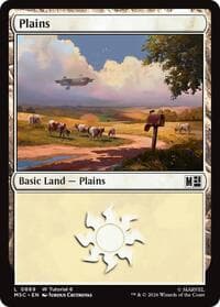 Plains (0869) - Commander: Marvel Super Heroes - Magic: The Gathering card