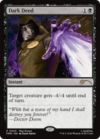 Dark Deed - Standard Showdown Promos - Magic: The Gathering card