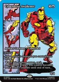 Cyberdrive Awakener (Borderless) - Marvel Universe Eternal-Legal - Magic: The Gathering card