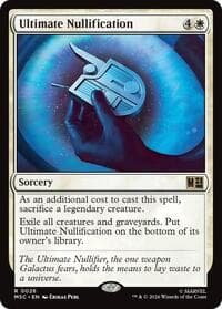 Ultimate Nullification (Surge Foil) - Commander: Marvel Super Heroes - Magic: The Gathering card
