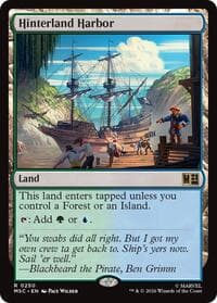 Hinterland Harbor - Commander: Marvel Super Heroes - Magic: The Gathering card