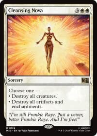 Cleansing Nova - Commander: Marvel Super Heroes - Magic: The Gathering card
