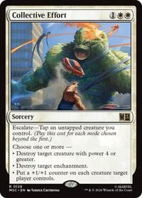Collective Effort (Surge Foil) - Commander: Marvel Super Heroes - Magic: The Gathering card