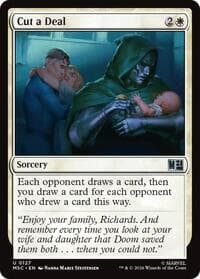 Cut a Deal - Commander: Marvel Super Heroes - Magic: The Gathering card