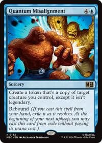 Quantum Misalignment (Surge Foil) - Commander: Marvel Super Heroes - Magic: The Gathering card