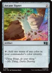 Arcane Signet (0192) - Commander: Marvel Super Heroes - Magic: The Gathering card