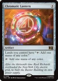 Chromatic Lantern (Surge Foil) - Commander: Marvel Super Heroes - Magic: The Gathering card