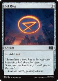 Sol Ring (0212) - Commander: Marvel Super Heroes - Magic: The Gathering card