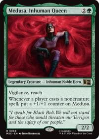 Medusa, Inhuman Queen - Commander: Marvel Super Heroes - Magic: The Gathering card