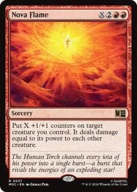 Nova Flame - Commander: Marvel Super Heroes - Magic: The Gathering card