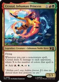Crystal, Inhuman Princess - Commander: Marvel Super Heroes - Magic: The Gathering card