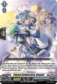 Putzen Schwestern, Bruush - D Promo Cards - Cardfight Vanguard card