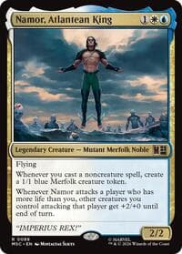 Namor, Atlantean King (Surge Foil) - Commander: Marvel Super Heroes - Magic: The Gathering card