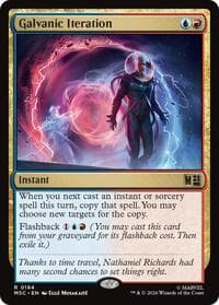 Galvanic Iteration - Commander: Marvel Super Heroes - Magic: The Gathering card