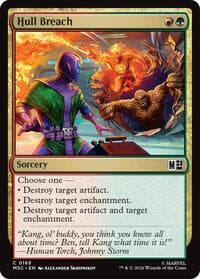 Hull Breach - Commander: Marvel Super Heroes - Magic: The Gathering card