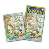 Pokemon TCG: Pokemon Center Japan - Grassy Gardening (64-Pack) - Pokemon International Card Sleeves - Card Sleeves card