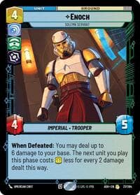 Enoch - Solemn Servant - Ashes of the Empire - Star Wars: Unlimited card
