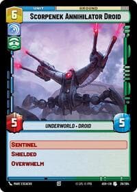 Scorpenek Annihilator Droid - Ashes of the Empire - Star Wars: Unlimited card