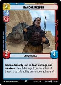 Rancor Keeper - Ashes of the Empire - Star Wars: Unlimited card