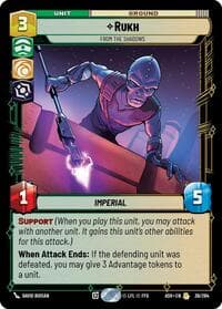 Rukh - From the Shadows - Ashes of the Empire - Star Wars: Unlimited card