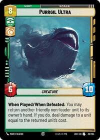 Purrgil Ultra - Ashes of the Empire - Star Wars: Unlimited card