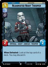 Reanimated Night Trooper - Ashes of the Empire - Star Wars: Unlimited card