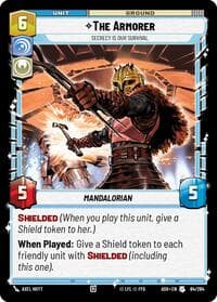 The Armorer - Secrecy is Our Survival - Ashes of the Empire - Star Wars: Unlimited card