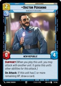 Doctor Pershing - Dedicated to Research - Ashes of the Empire - Star Wars: Unlimited card