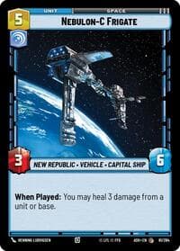 Nebulon-C Frigate - Ashes of the Empire - Star Wars: Unlimited card
