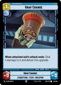Grav Charge - Ashes of the Empire - Star Wars: Unlimited card
