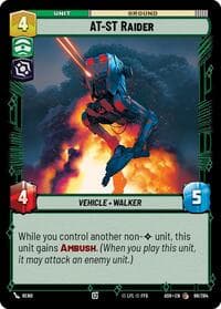 AT-ST Raider - Ashes of the Empire - Star Wars: Unlimited card