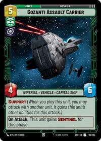 Gozanti Assault Carrier - Ashes of the Empire - Star Wars: Unlimited card