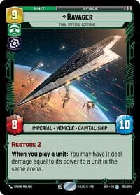 Ravager - Final Imperial Command - Ashes of the Empire - Star Wars: Unlimited card