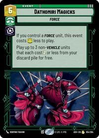 Dathomiri Magicks - Ashes of the Empire - Star Wars: Unlimited card