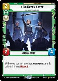 Bo-Katan Kryze - For All of Mandalore - Ashes of the Empire - Star Wars: Unlimited card