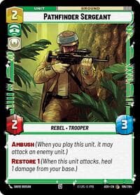 Pathfinder Sergeant - Ashes of the Empire - Star Wars: Unlimited card