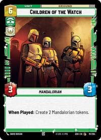Children of the Watch - Ashes of the Empire - Star Wars: Unlimited card