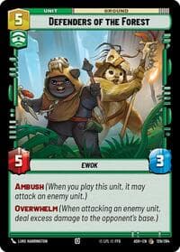 Defenders of the Forest - Ashes of the Empire - Star Wars: Unlimited card