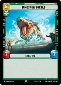 Dinosaur Turtle - Ashes of the Empire - Star Wars: Unlimited card