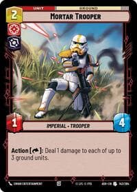 Mortar Trooper - Ashes of the Empire - Star Wars: Unlimited card