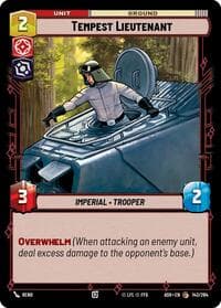 Tempest Lieutenant - Ashes of the Empire - Star Wars: Unlimited card