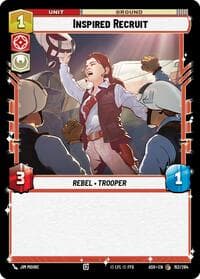 Inspired Recruit - Ashes of the Empire - Star Wars: Unlimited card