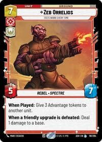 Zeb Orrelios - Fists Work Every Time - Ashes of the Empire - Star Wars: Unlimited card